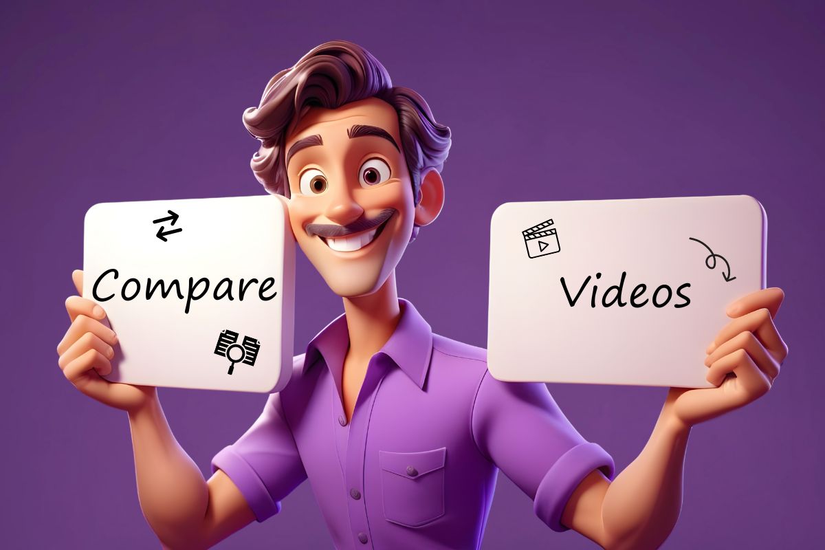 Cách so sánh video trực tuyến